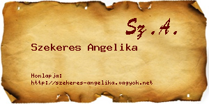 Szekeres Angelika névjegykártya